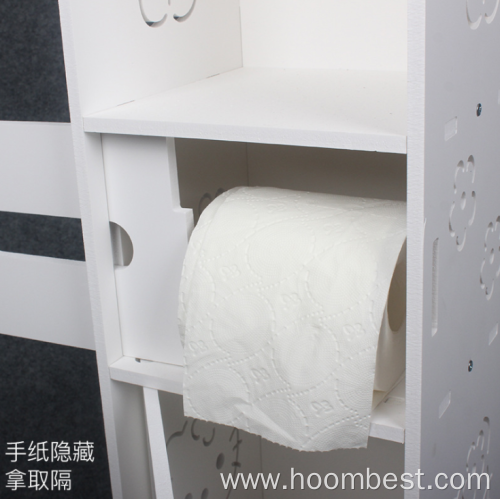 Toilet rack side cabinet toilet shelf